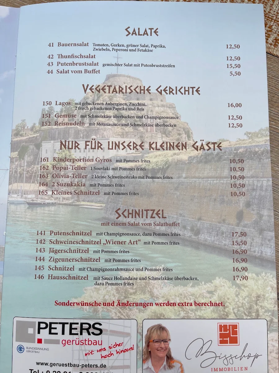 Speisekarte photo 1