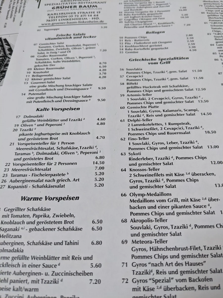 Speisekarte photo 2