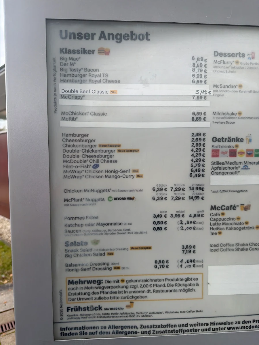 Speisekarte photo 1