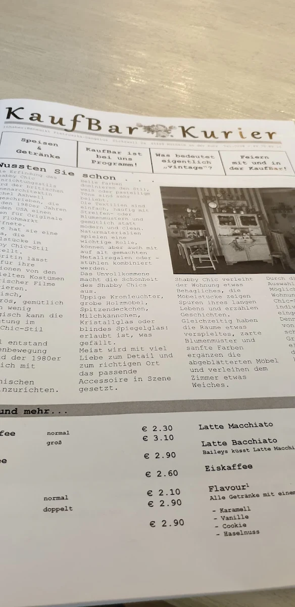 Speisekarte photo 2
