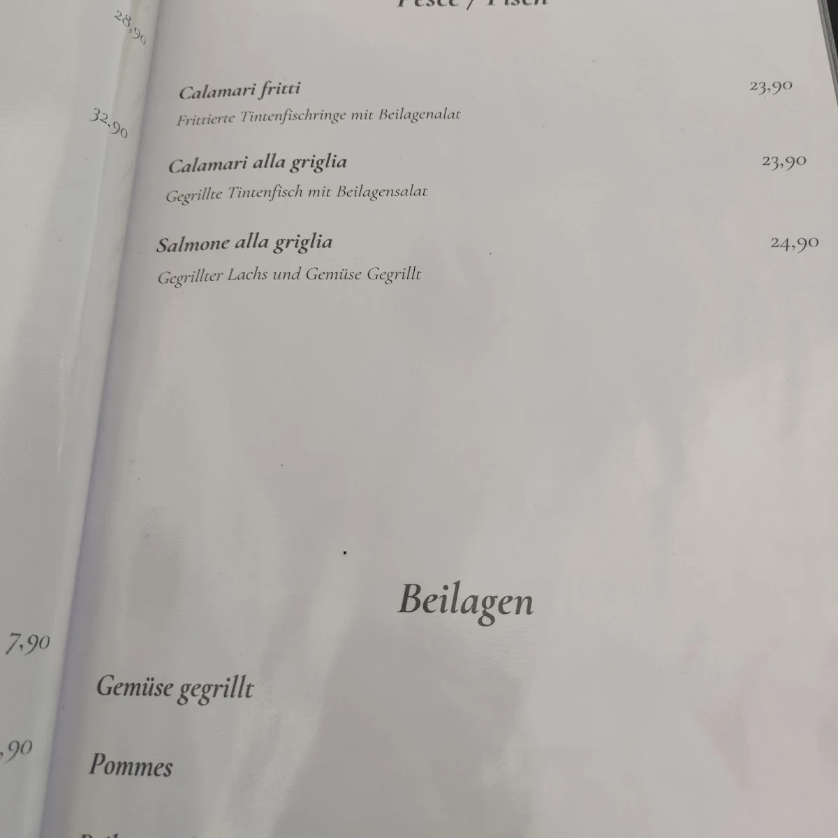 Speisekarte photo 8