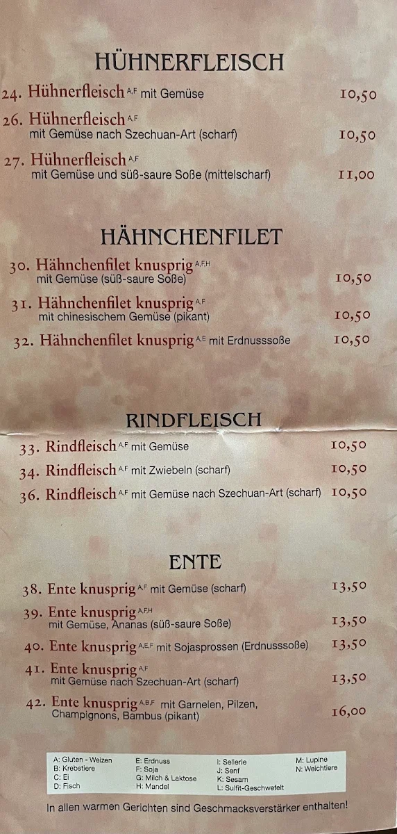 Speisekarte photo 3