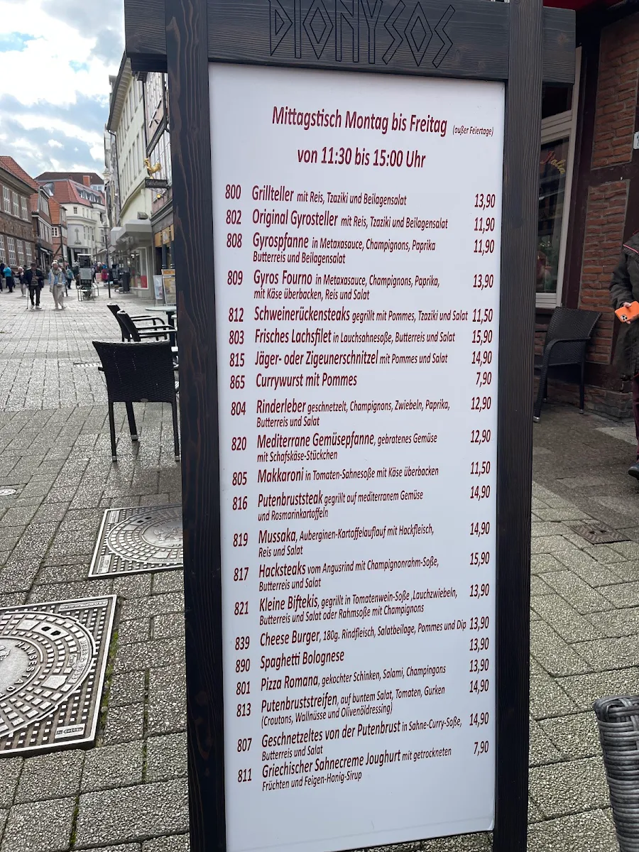 Speisekarte photo 1