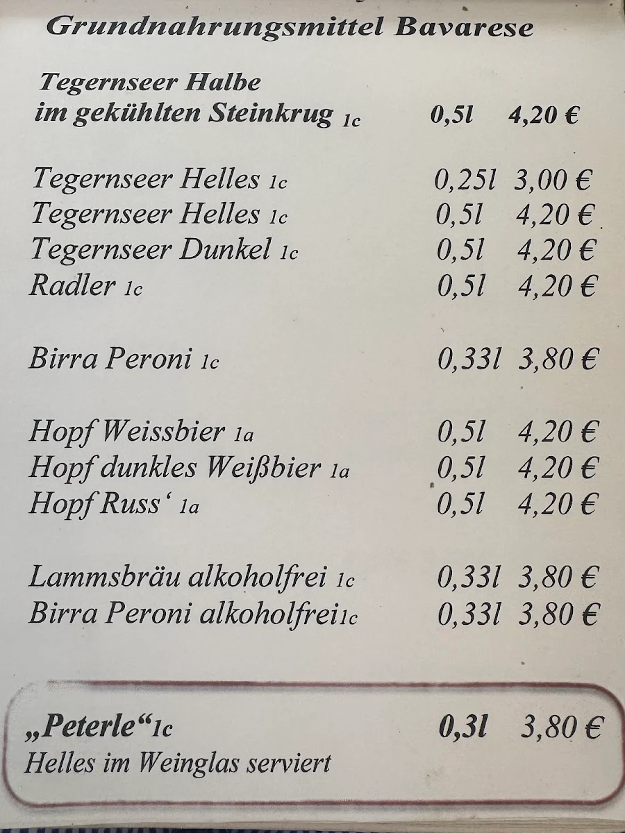 Speisekarte photo 2