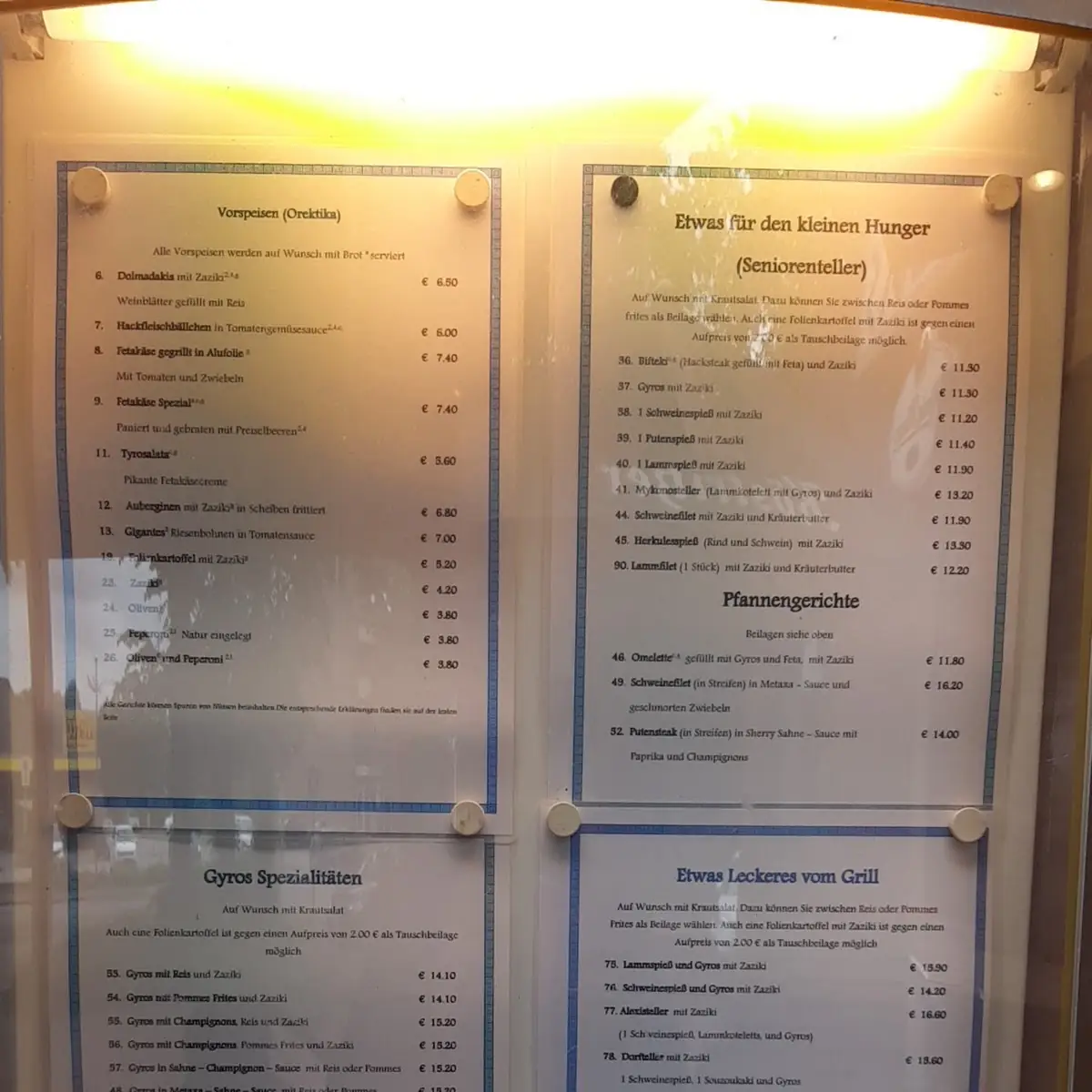 Speisekarte photo 8