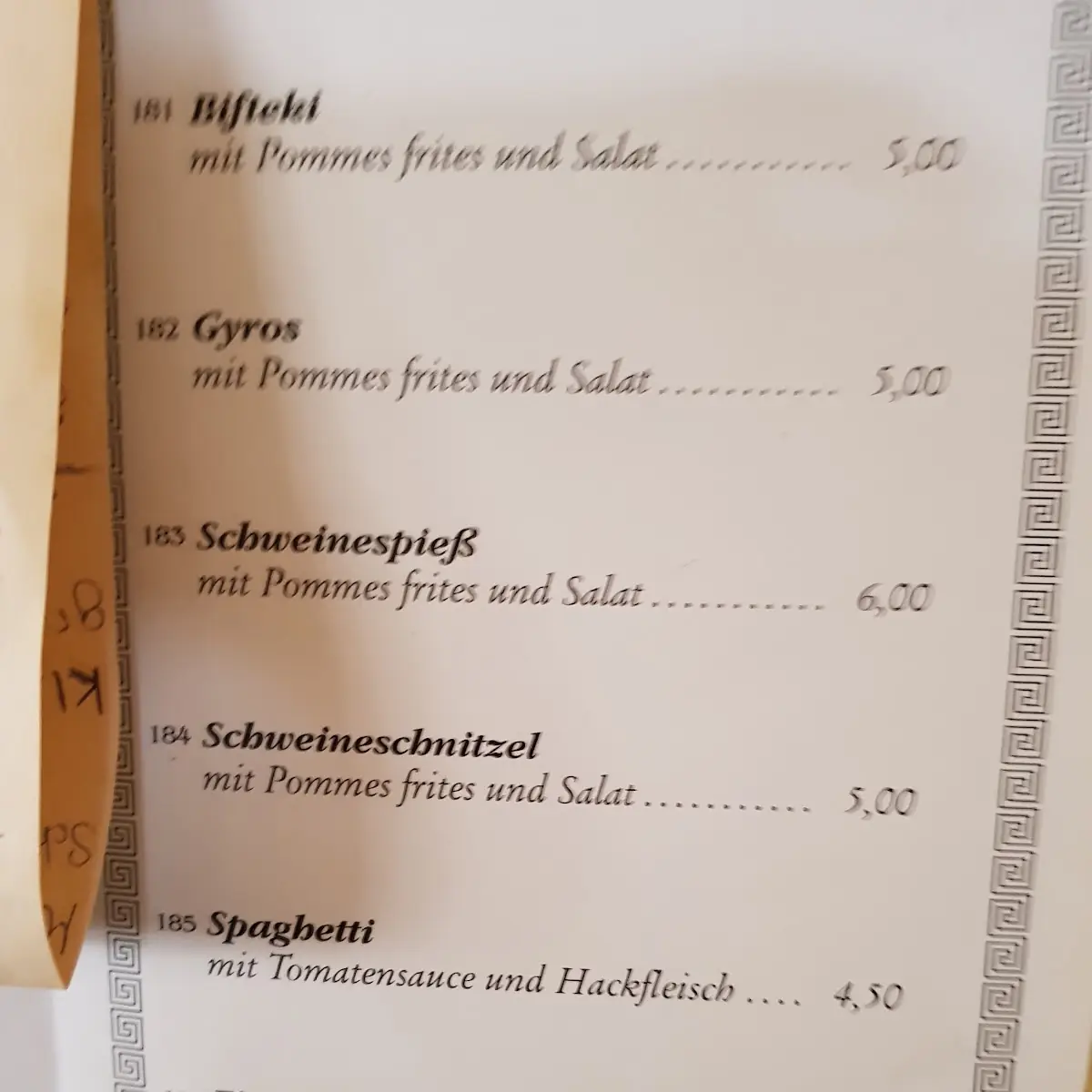 Speisekarte photo 9
