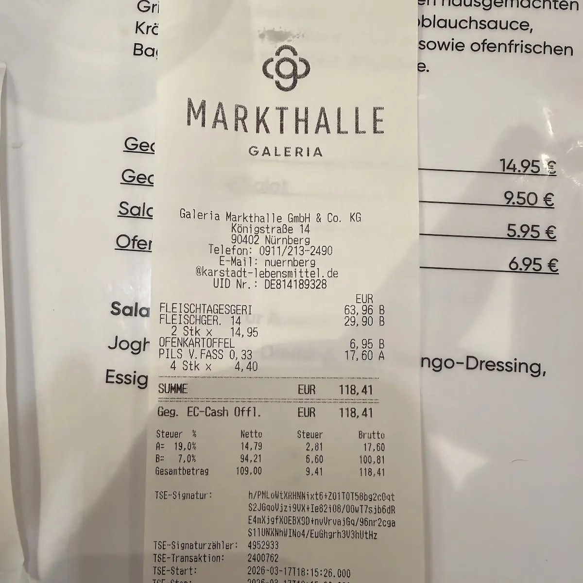 Speisekarte photo 9