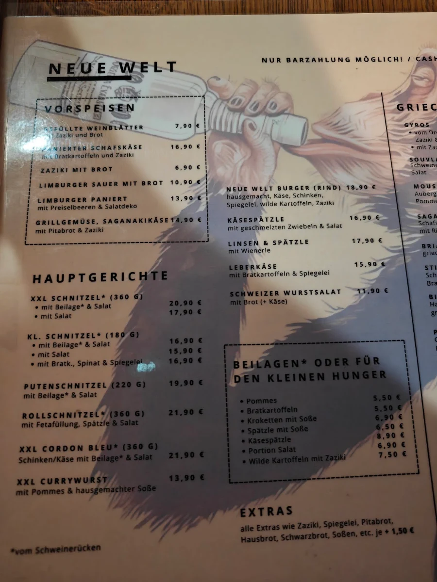 Speisekarte photo 3