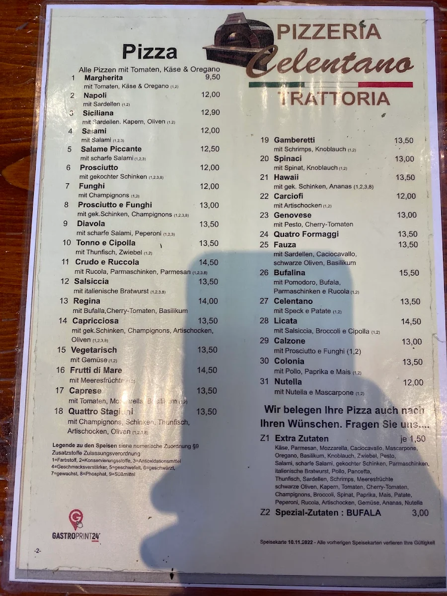 Speisekarte photo 1