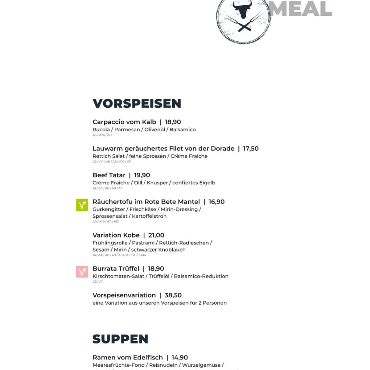 Speisekarte, Plaza Grill - Restaurant & Lounge