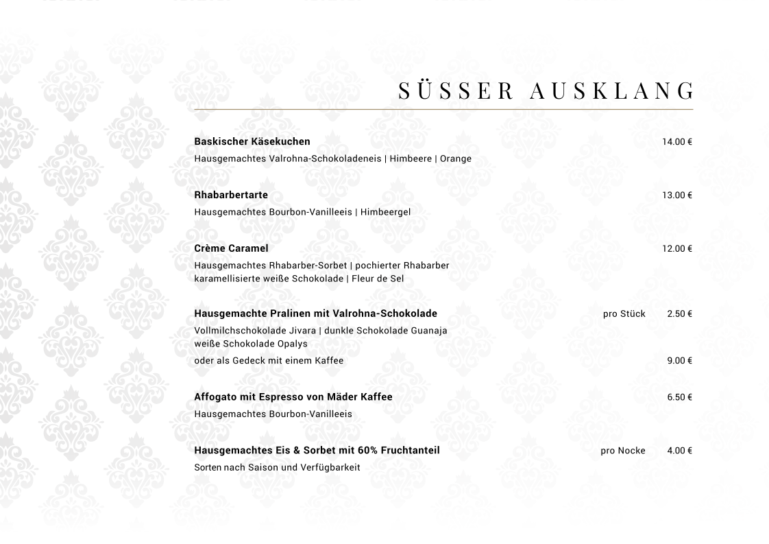 Speisekarte photo 7