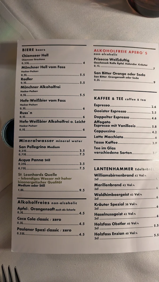 Speisekarte photo 9