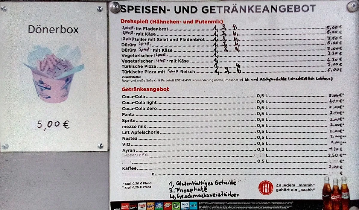 Speisekarte photo 2