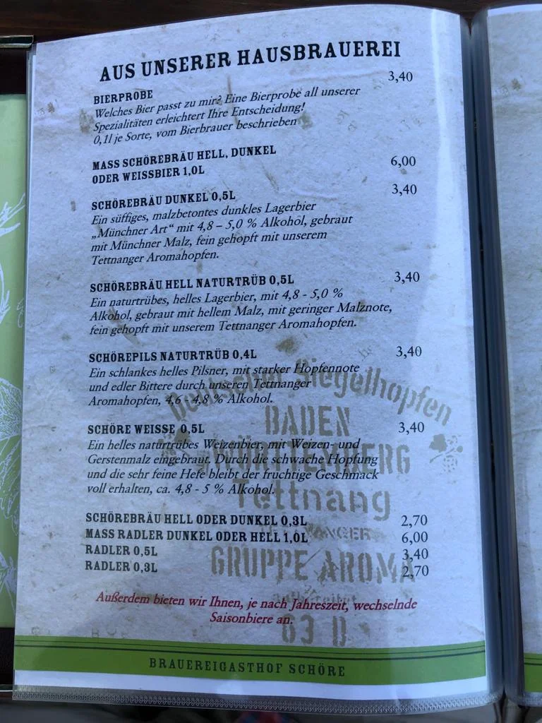 Speisekarte photo 6