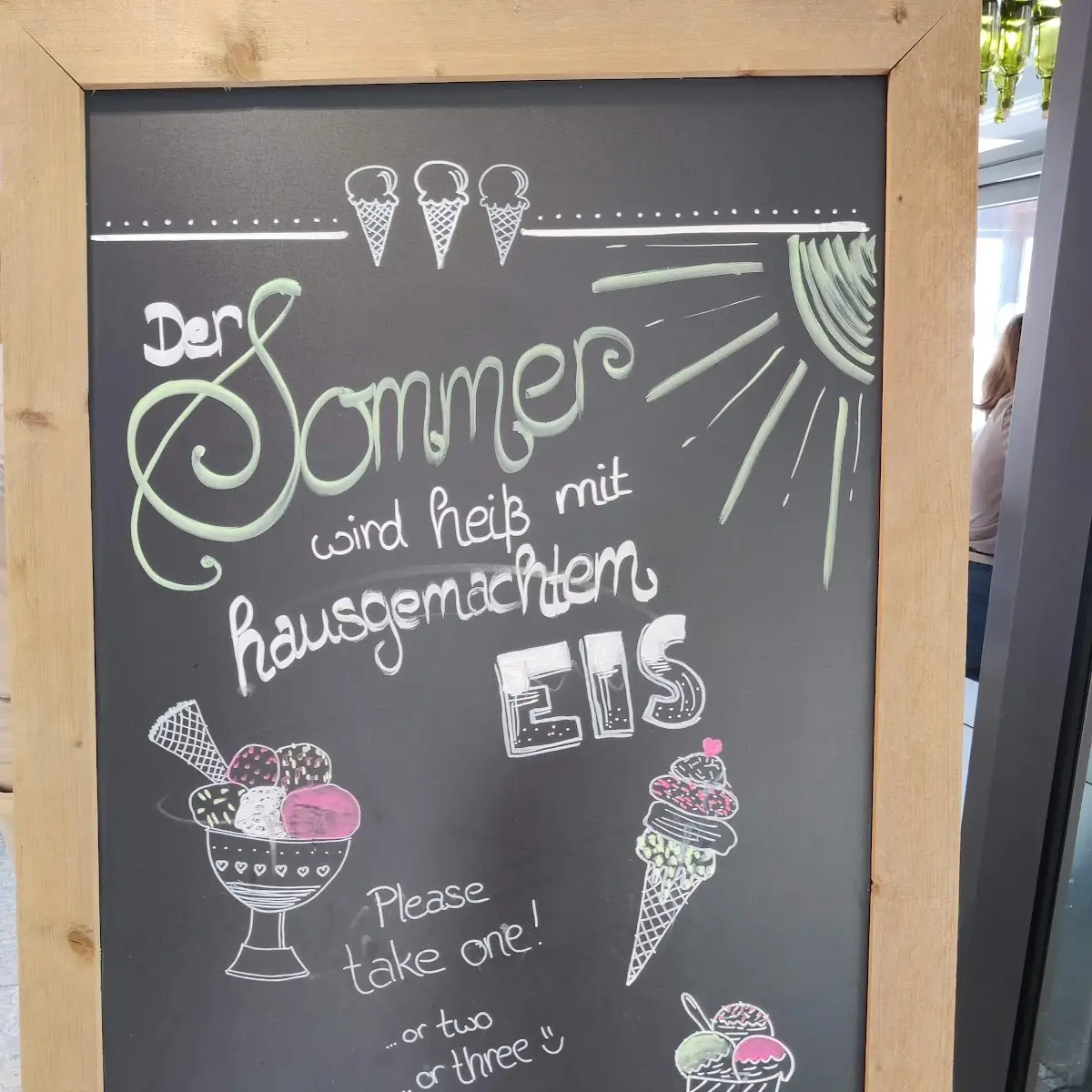 Speisekarte, Bäckerei Kalik