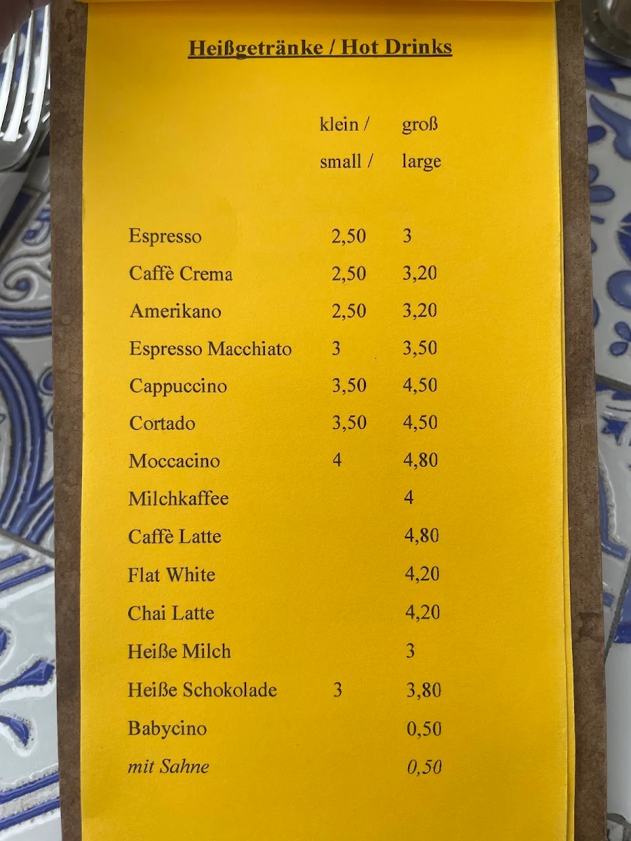 Speisekarte photo 5