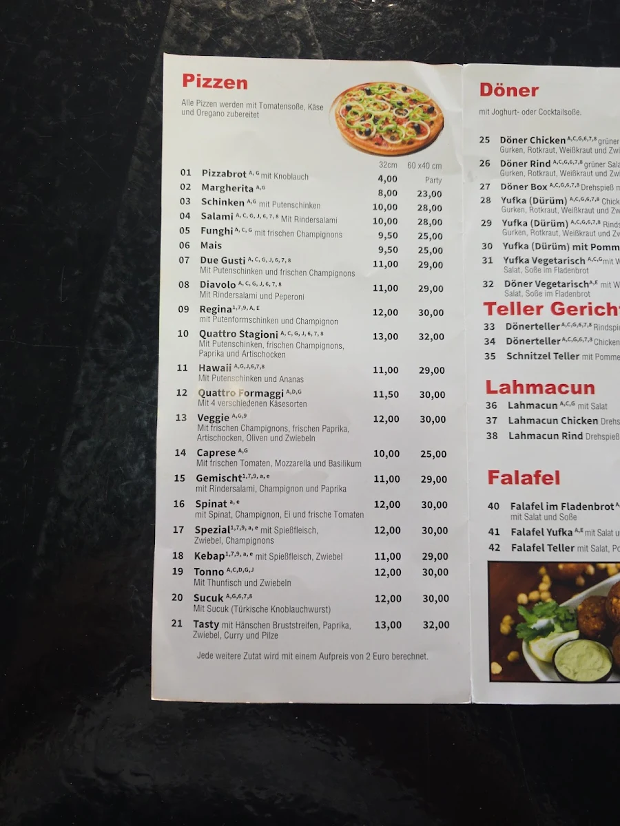 Speisekarte photo 3