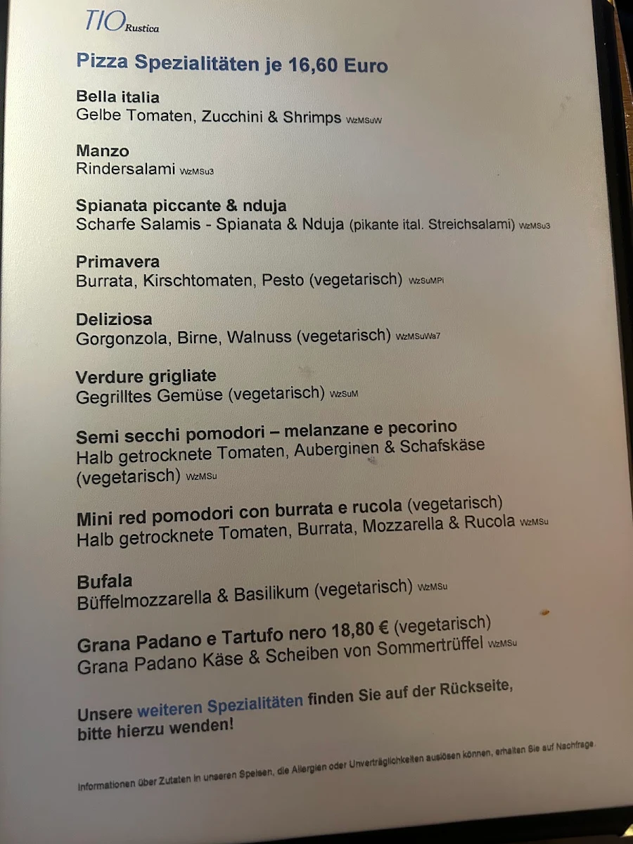 Speisekarte photo 1