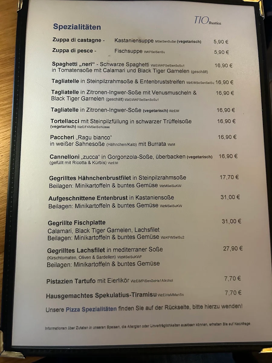 Speisekarte photo 2