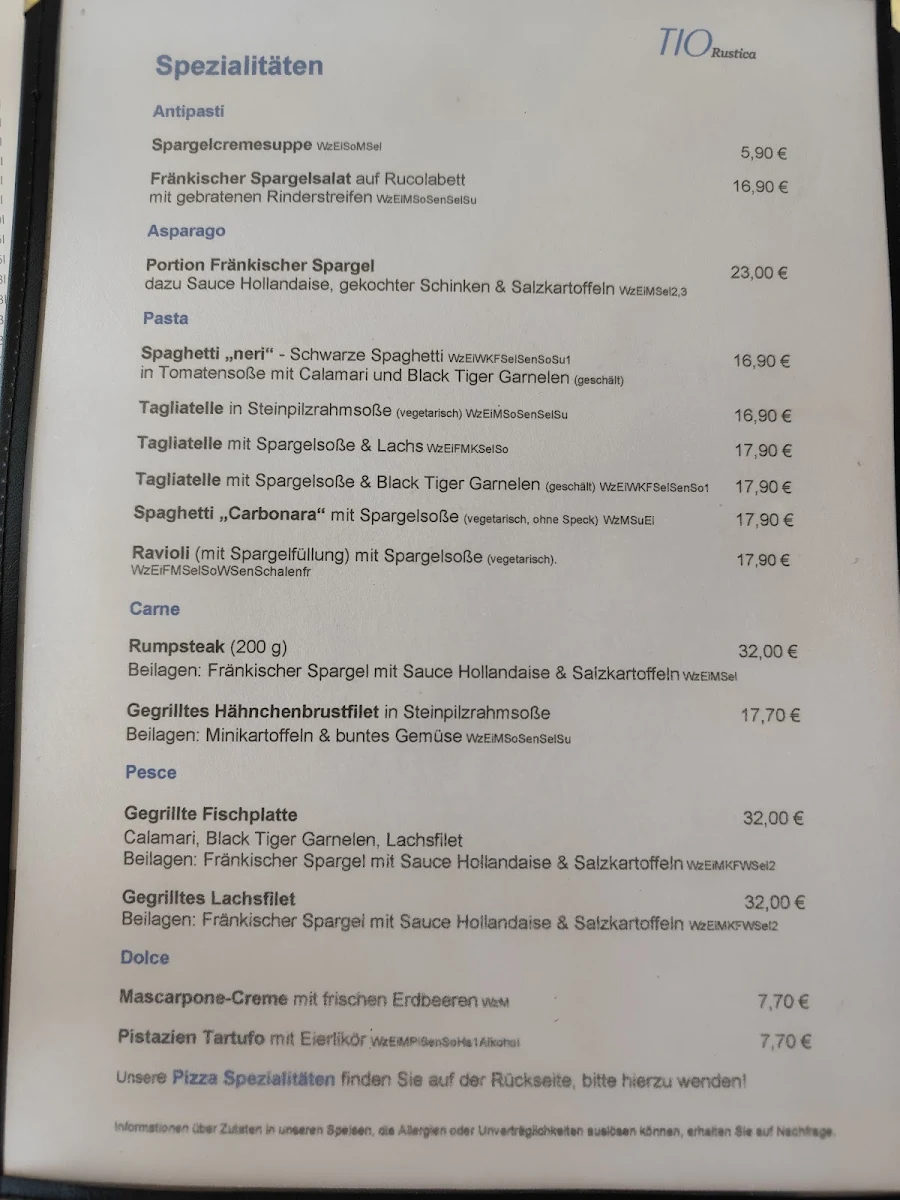 Speisekarte photo 3