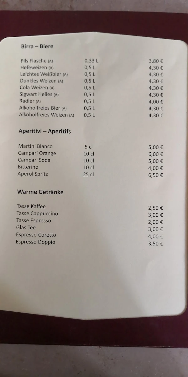 Speisekarte photo 2