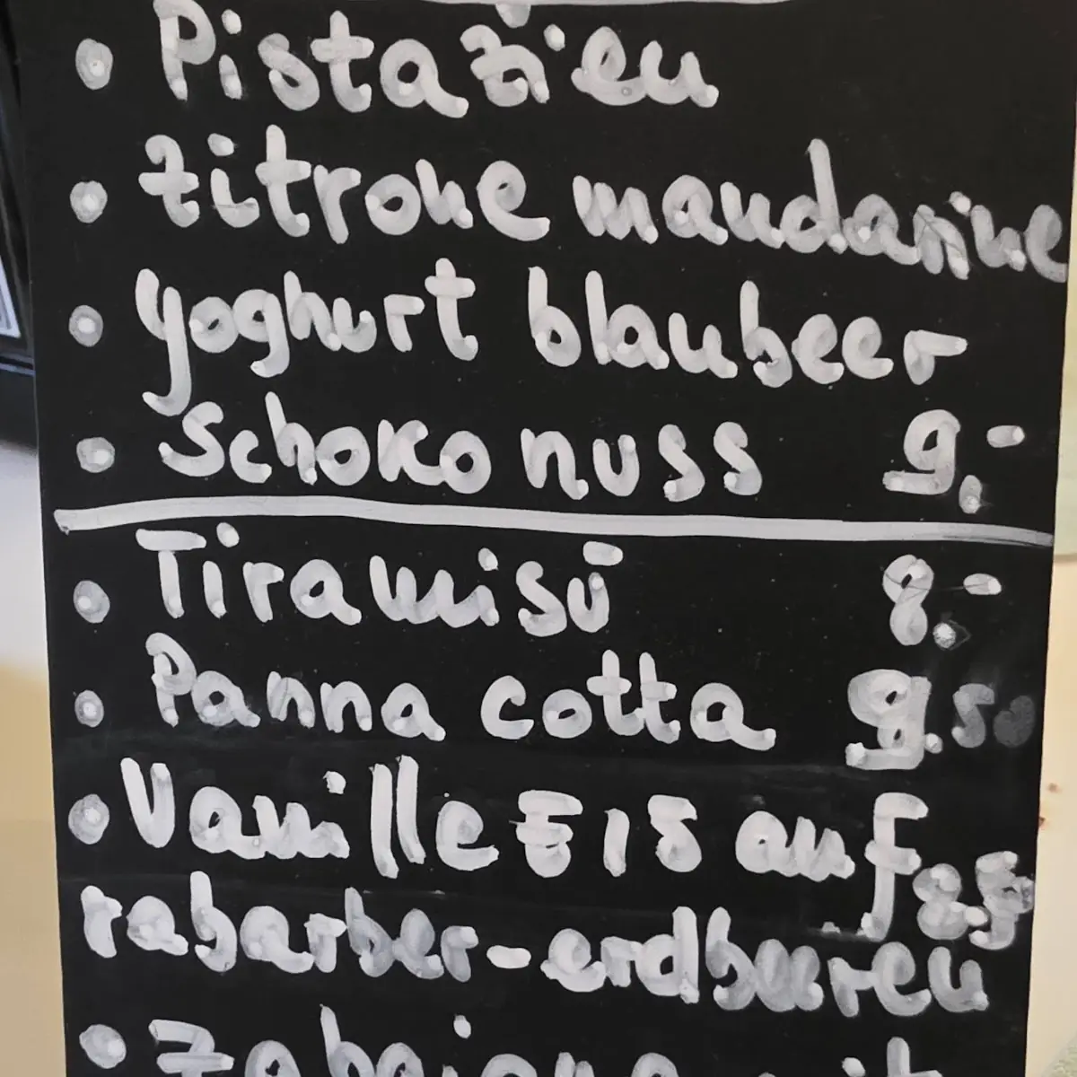 Speisekarte photo 4