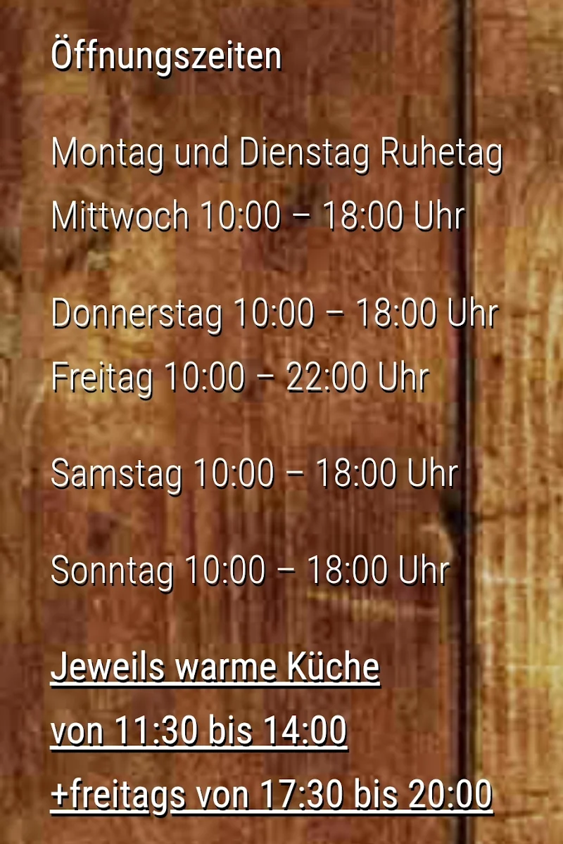 Speisekarte, Cafe Restaurant Karatsbichl