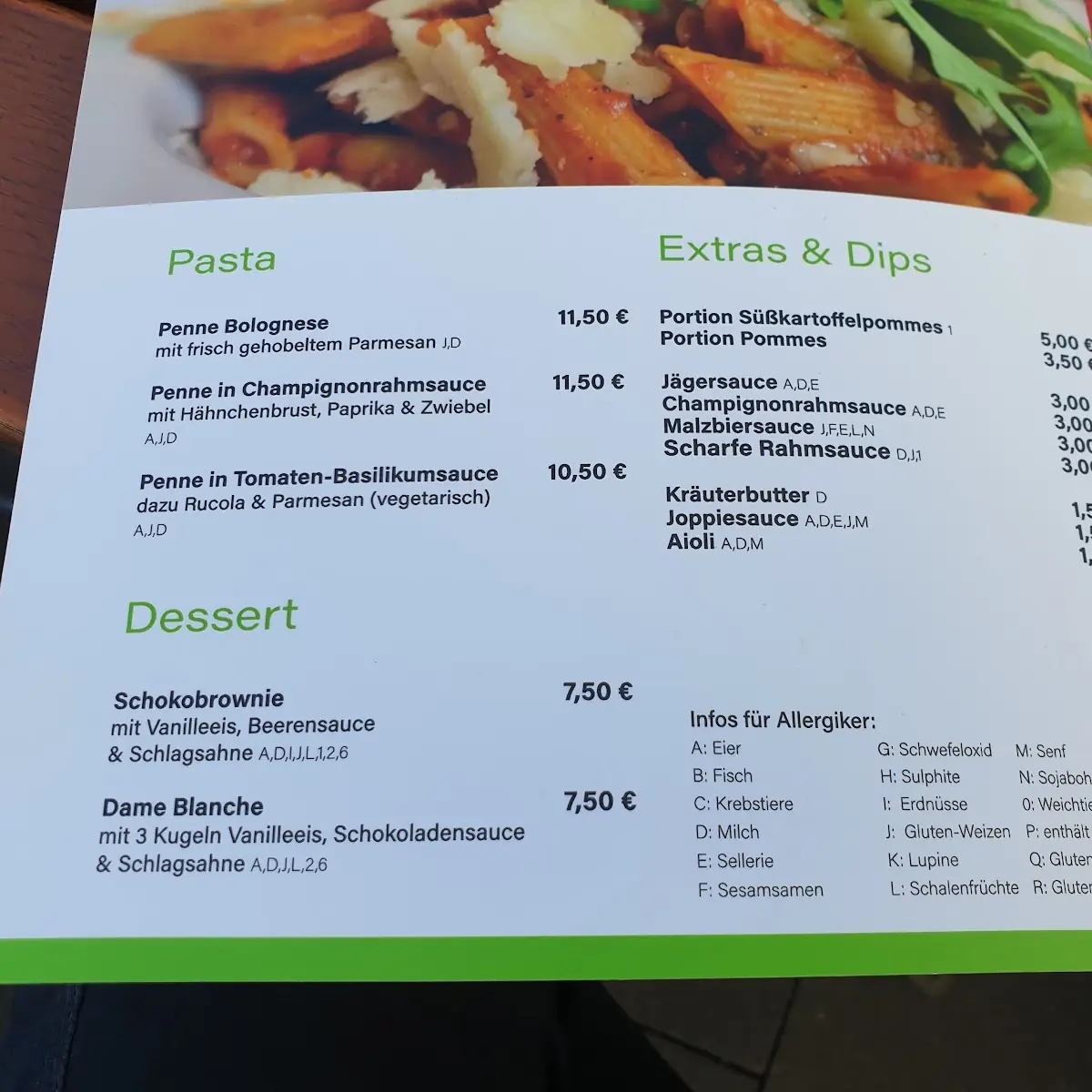 Speisekarte photo 4