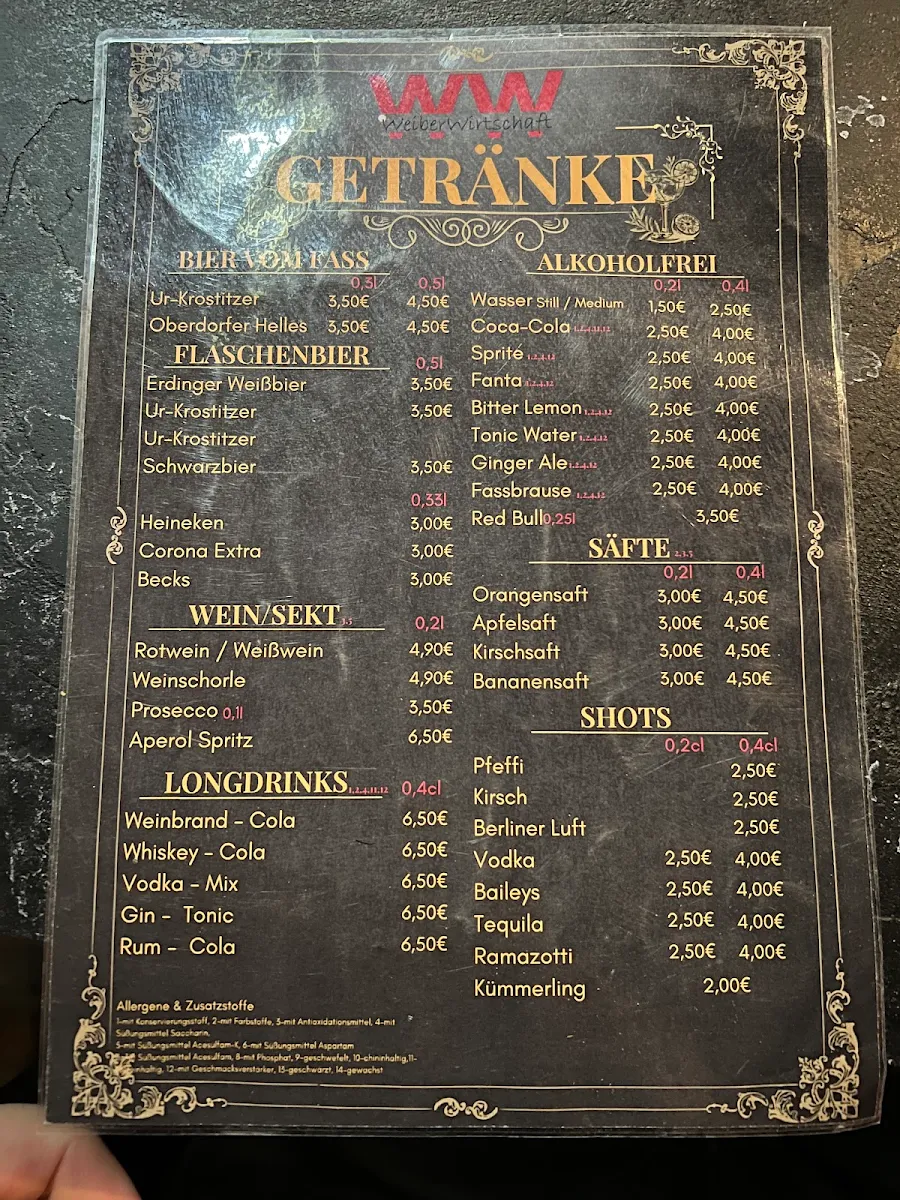 Speisekarte photo 1