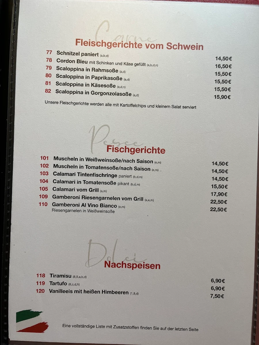 Speisekarte photo 1