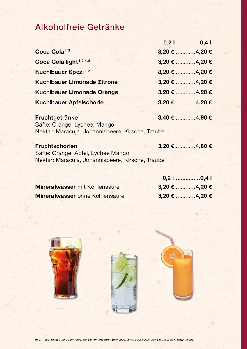 Speisekarte photo 9