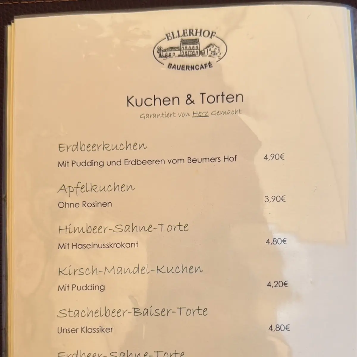 Speisekarte photo 2