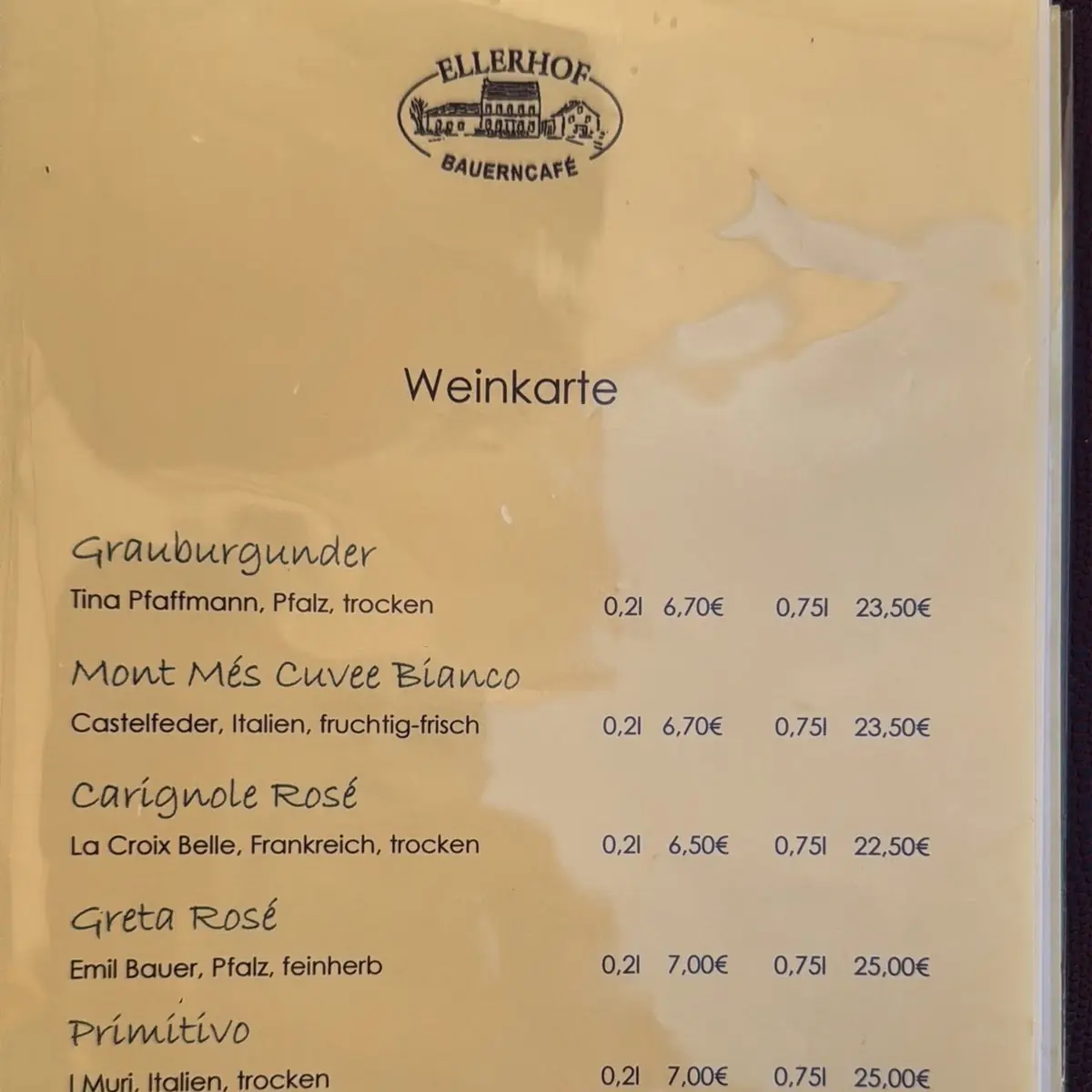 Speisekarte photo 3