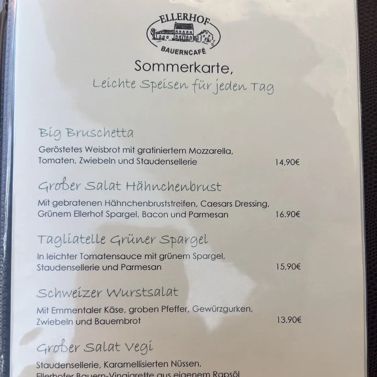 Speisekarte photo 5