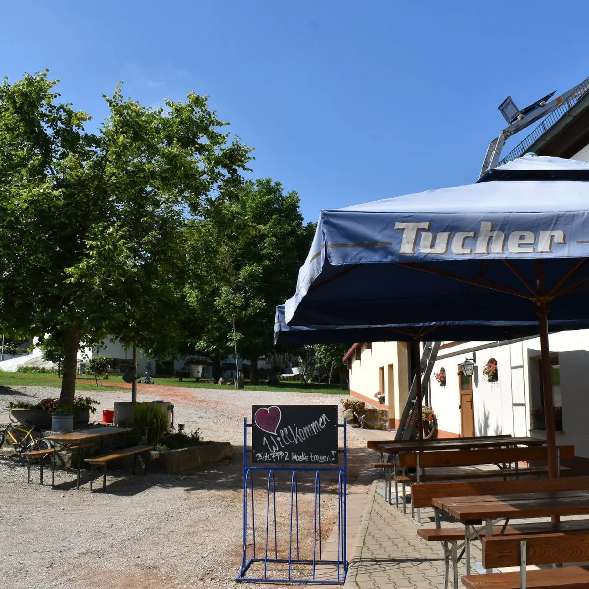 Atmosphäre, Gasthaus zum Schellenberg