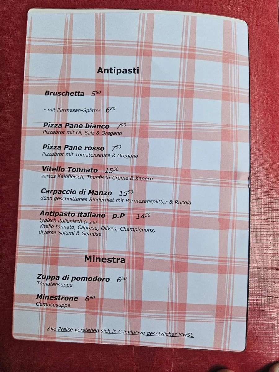 Speisekarte, Das Leben Ist Schön