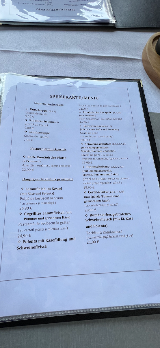 Speisekarte photo 3