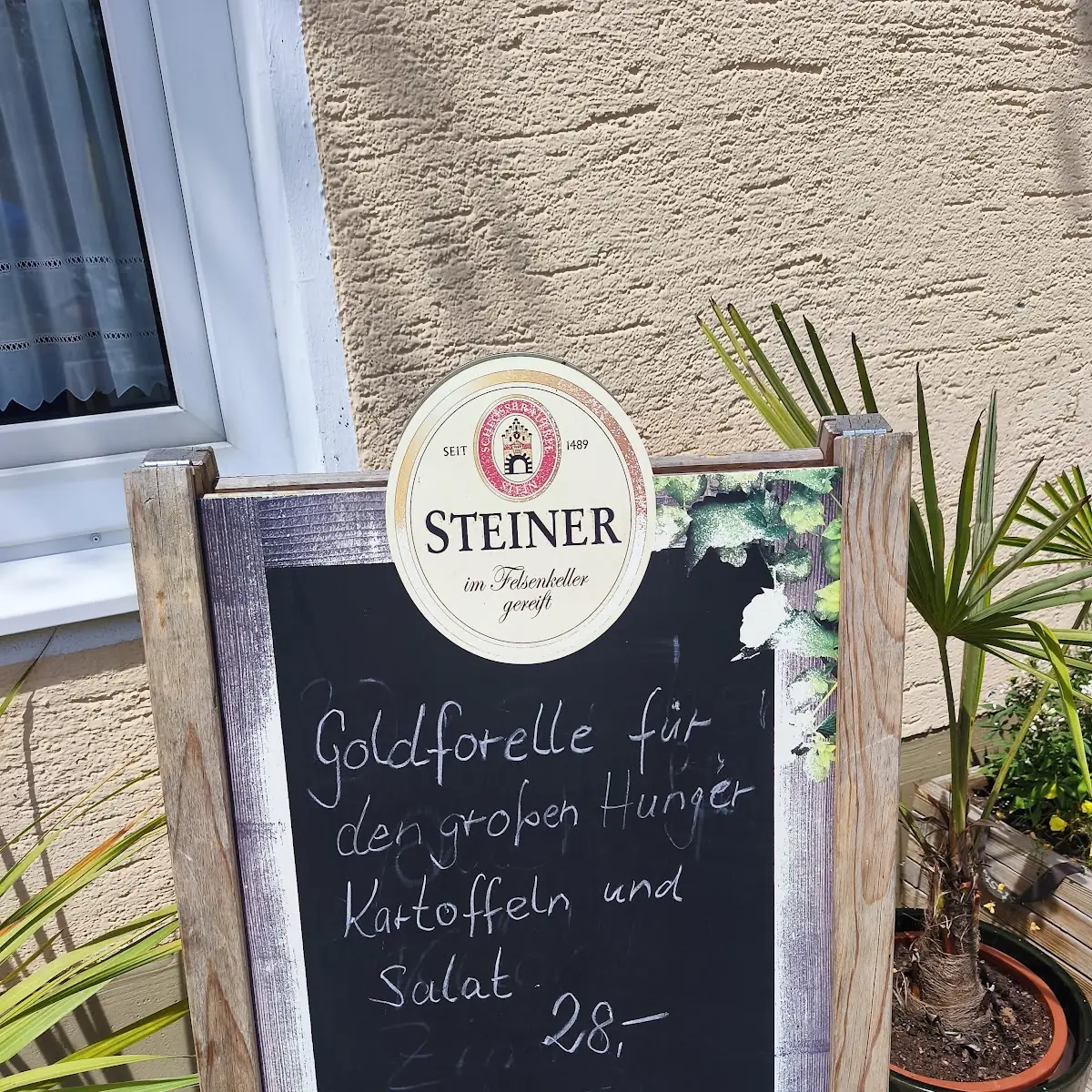 Speisekarte, Gaststätte Neuwirt