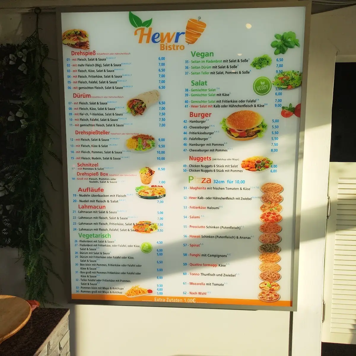 Speisekarte photo 2