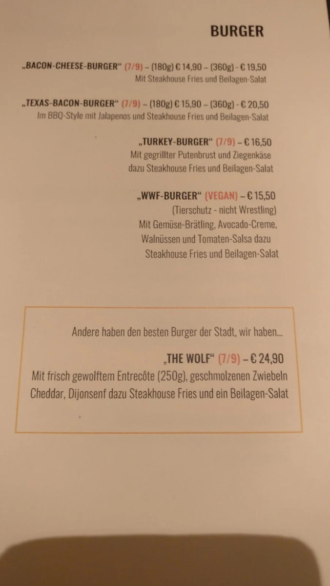 Speisekarte photo 10