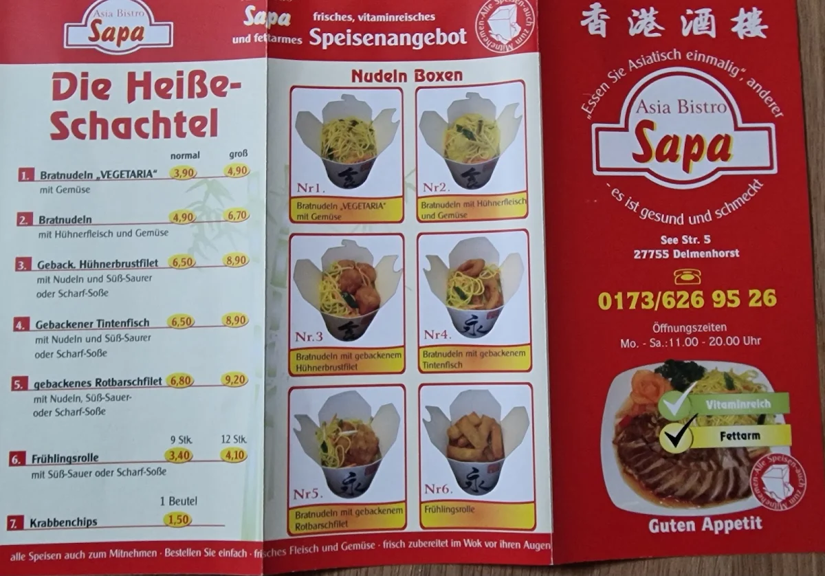 Speisekarte photo 2