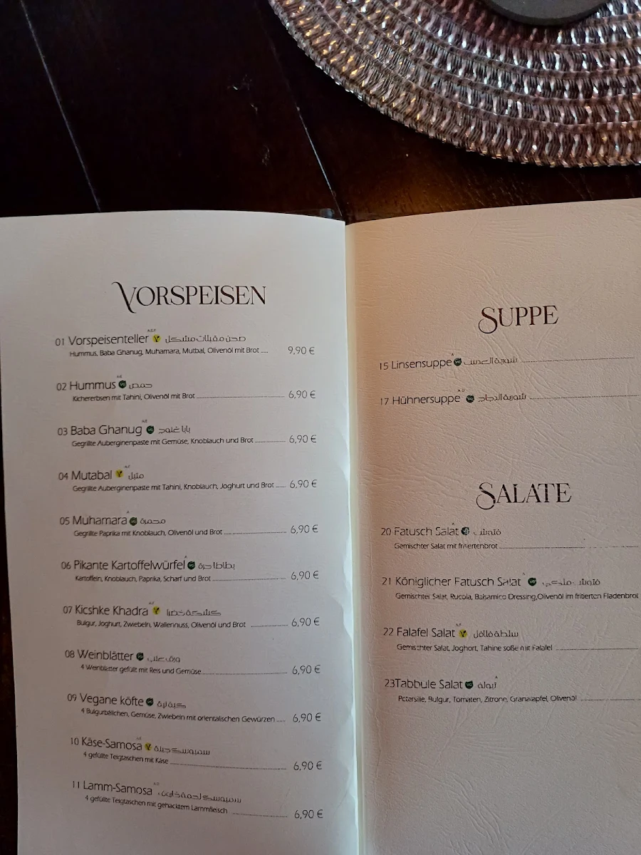 Speisekarte photo 2