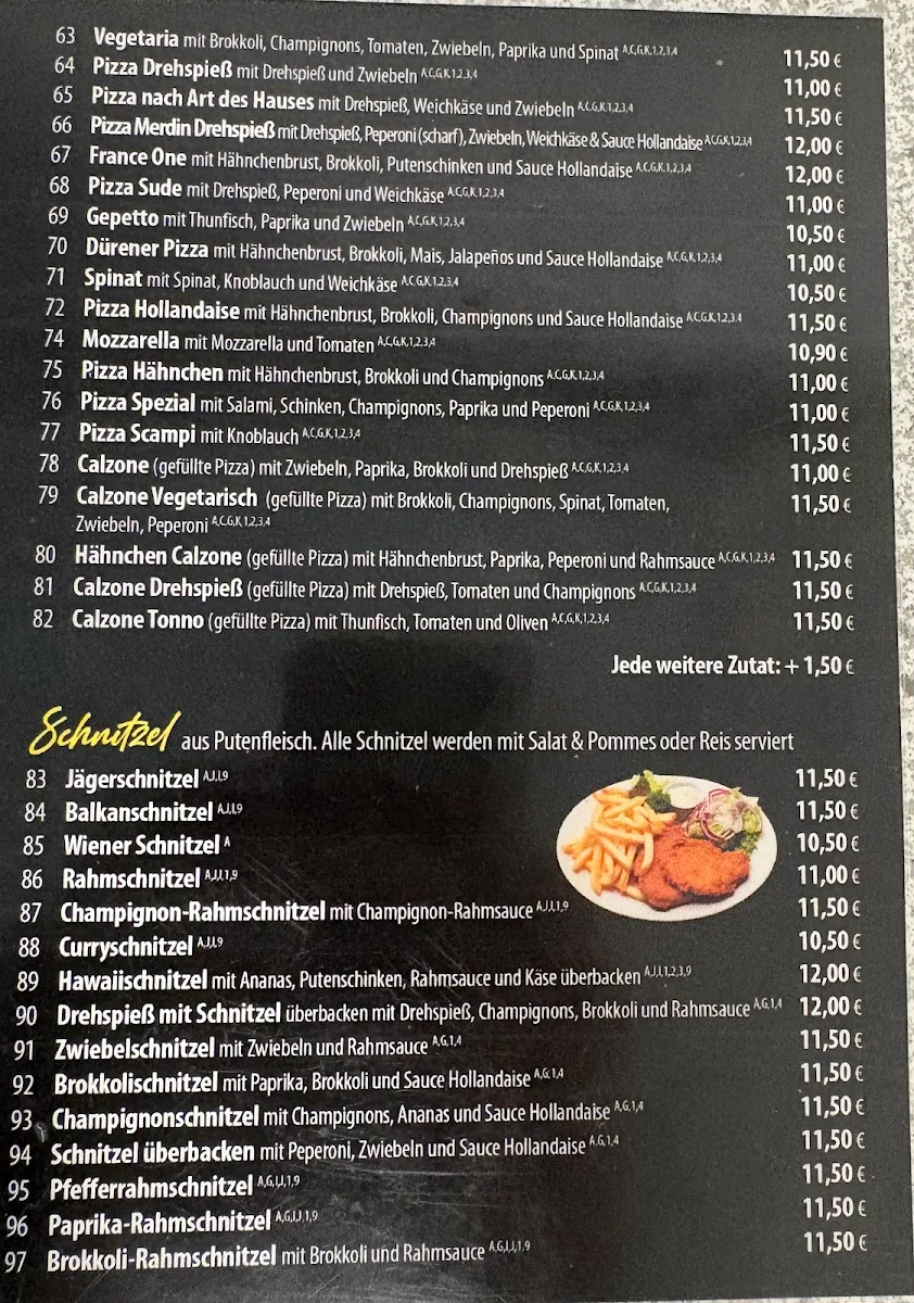 Speisekarte photo 3