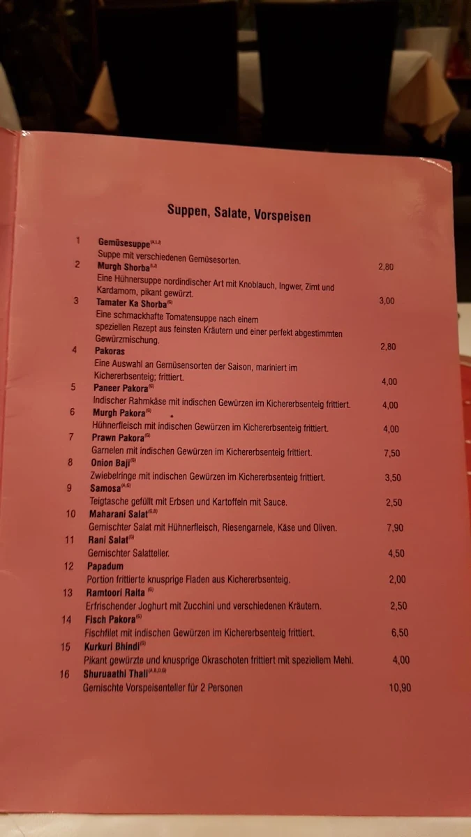 Speisekarte photo 8