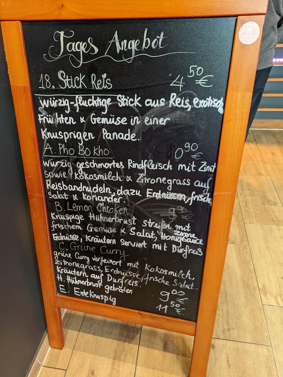 Speisekarte, Pho Phan