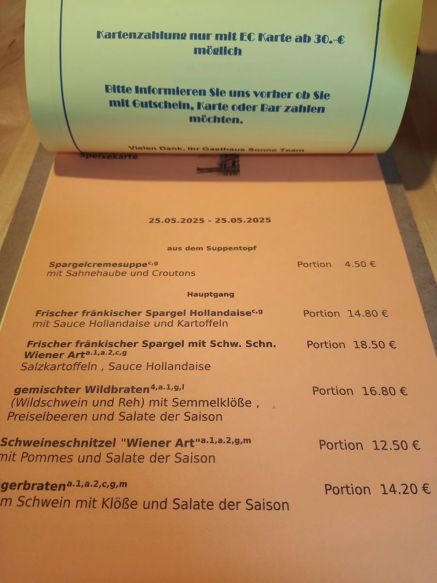 Speisekarte photo 10