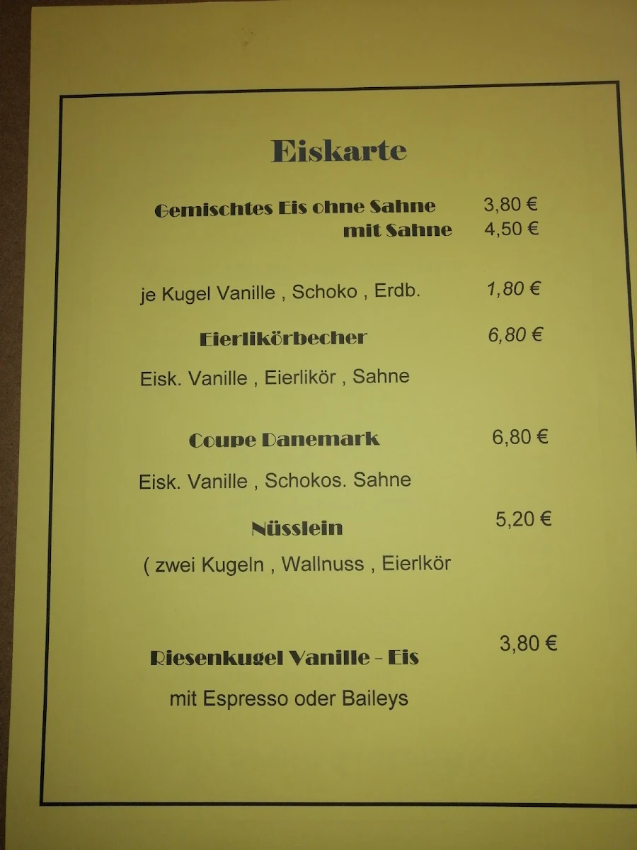 Speisekarte photo 2