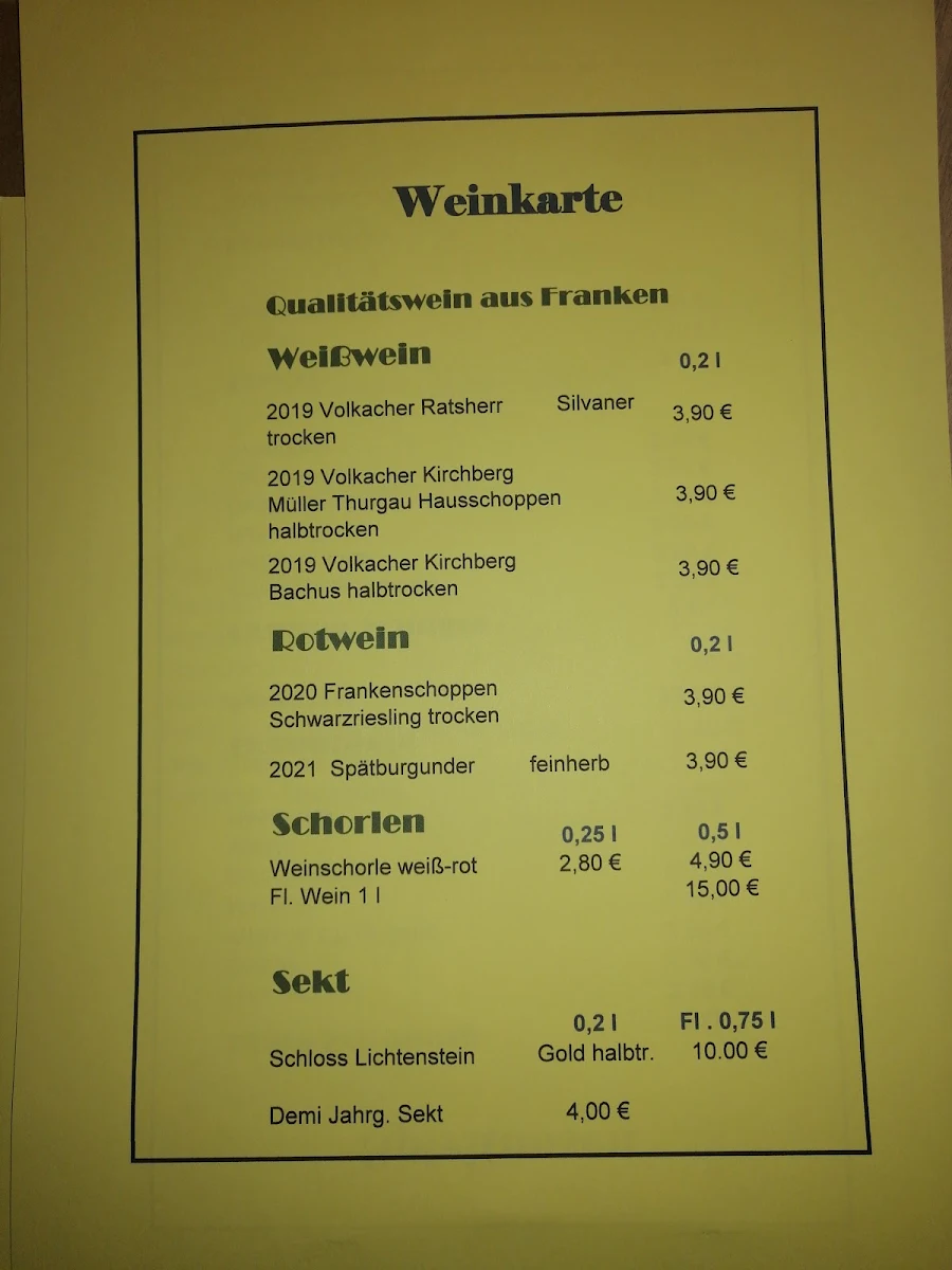 Speisekarte photo 4