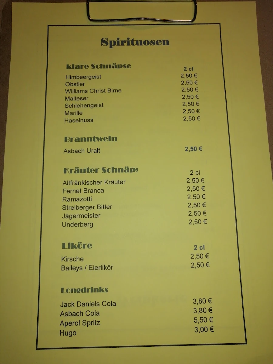 Speisekarte photo 5