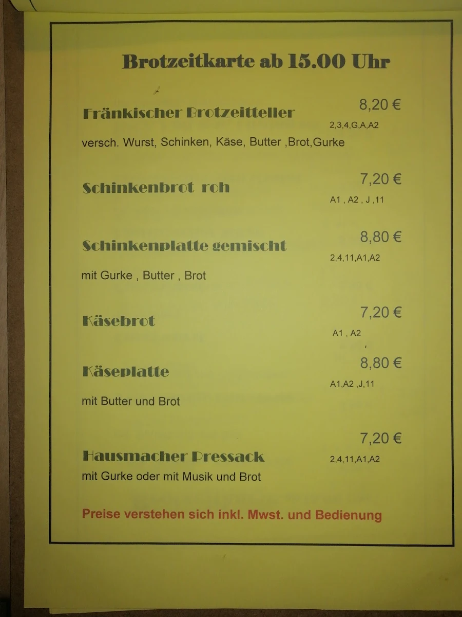 Speisekarte photo 6